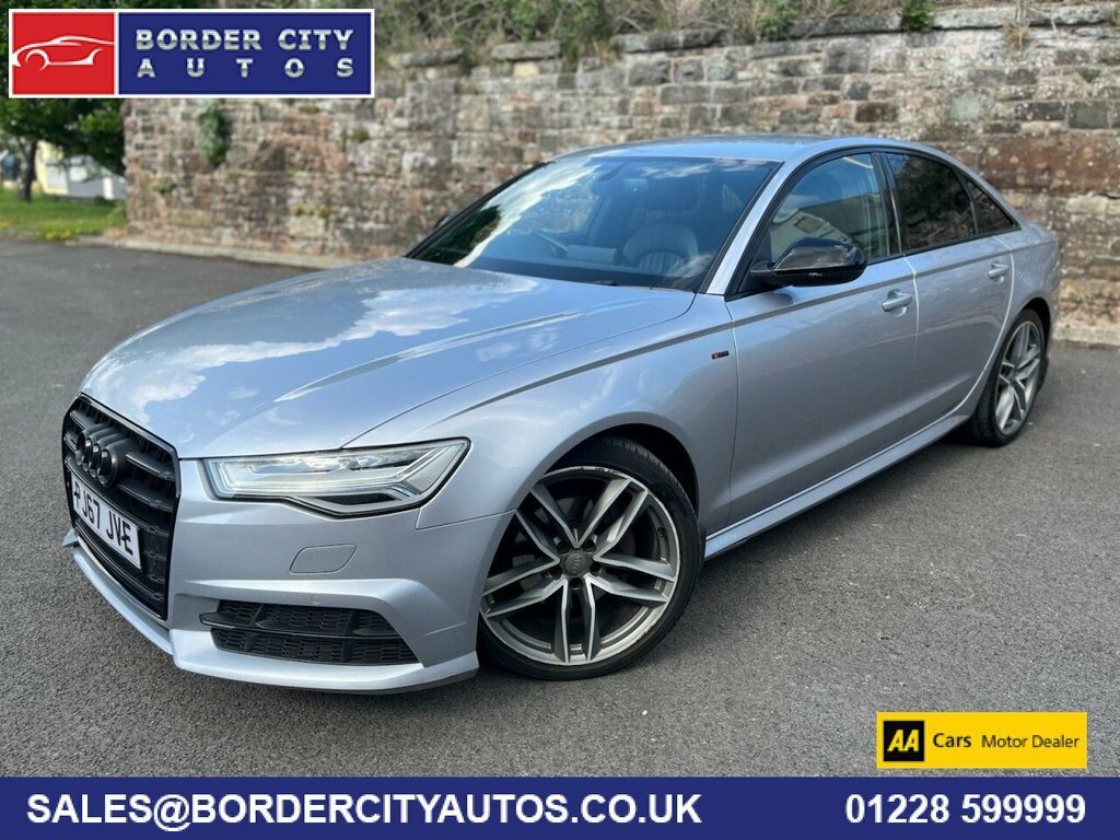 Audi A6 Saloon 2L Black Edition Silver
