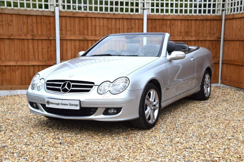 Mercedes-Benz CLK Convertible 1.8 Clk200 Kompressor Avantgarde Cabri Silver #3