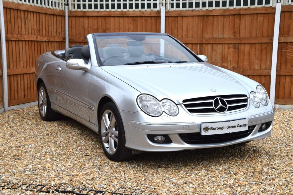 Mercedes-Benz CLK Convertible 1.8 Clk200 Kompressor Avantgarde Cabri Silver #6