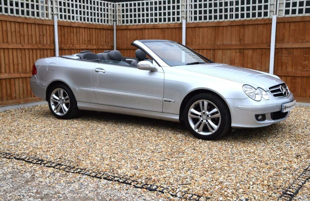 Mercedes-Benz CLK Convertible 1.8 Clk200 Kompressor Avantgarde Cabri Silver #5