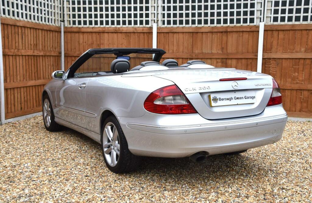 Mercedes-Benz CLK Convertible 1.8 Clk200 Kompressor Avantgarde Cabri Silver #4