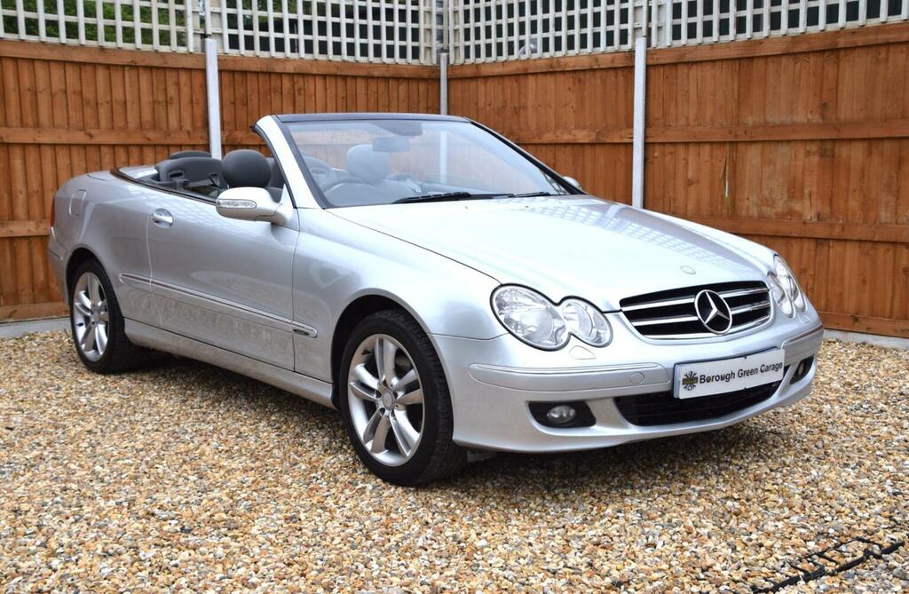 Mercedes-Benz CLK Convertible 1.8 Clk200 Kompressor Avantgarde Cabri Silver