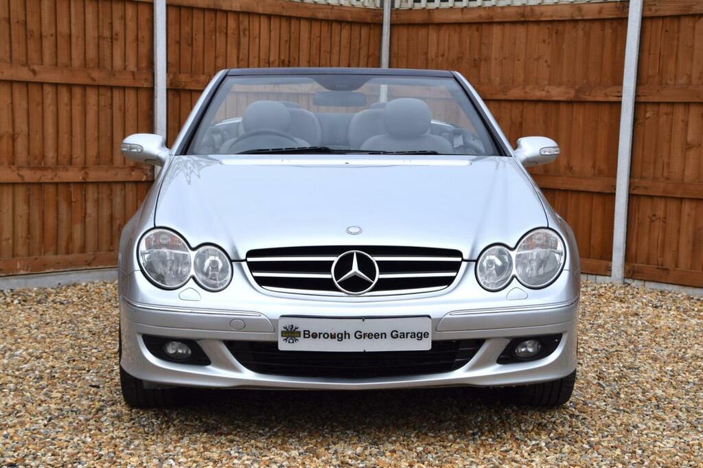 Mercedes-Benz CLK Convertible 1.8 Clk200 Kompressor Avantgarde Cabri Silver #2