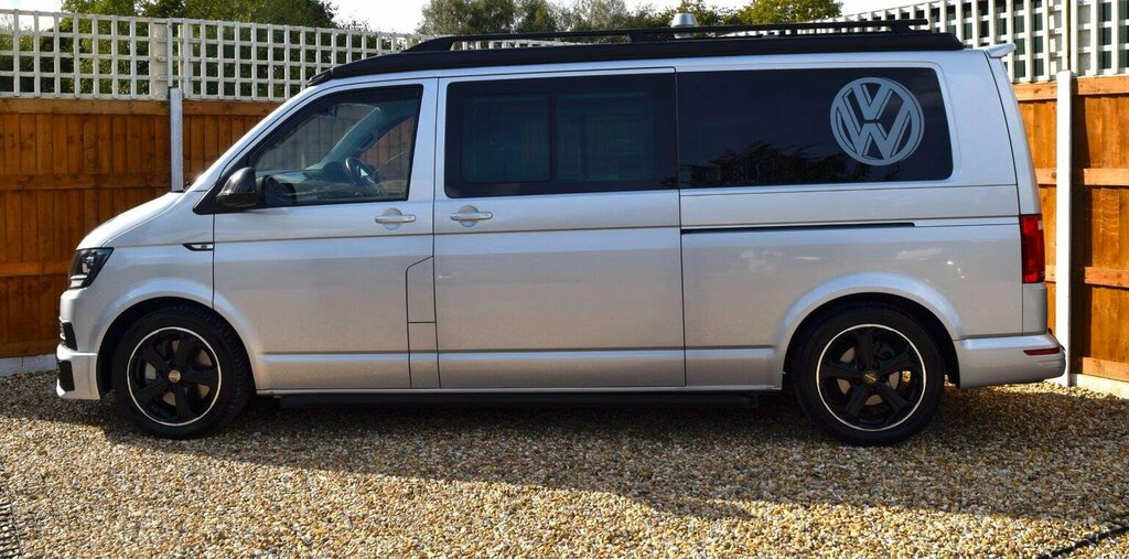 Volkswagen Transporter Combi Van Campervan - T32 High Line - Bmt -Euro6 HF19GSO Silver #4
