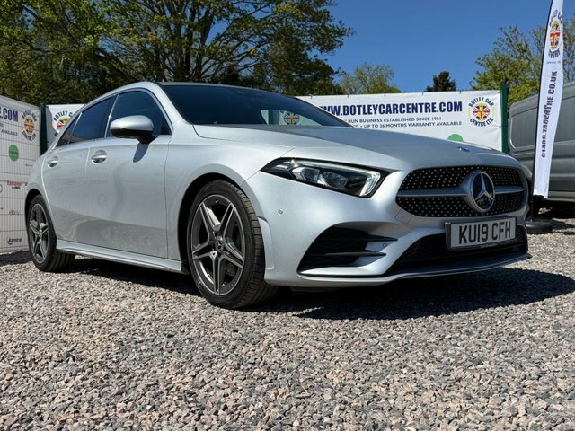 Mercedes-Benz A Class 1.5 A180d Amg Line Premium Hatchback KU19CFH Silver #2