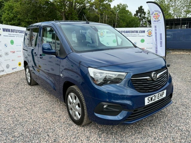 Vauxhall Combo Life 1.5 Turbo D Se Mpv Euro 6 S S Blue
