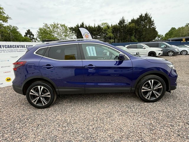 Nissan Qashqai 1.2 Dig-t N-connecta Suv Euro 6 CJ67DUD Blue #4