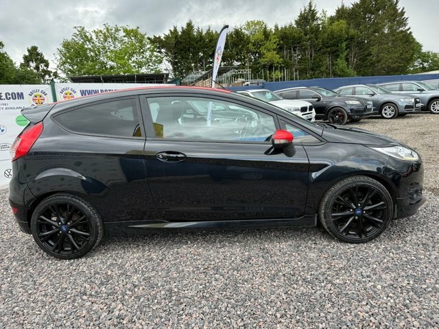 Ford Fiesta 1.0T Ecoboost Zetec S Hatchback LP65HBE Black #3