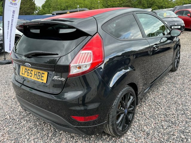Ford Fiesta 1.0T Ecoboost Zetec S Hatchback LP65HBE Black #4