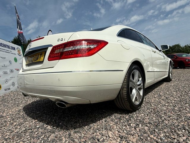 Mercedes-Benz E Class 3.0 E350 Cdi V6 Blueefficiency Se Coupe YD10UAT White #5