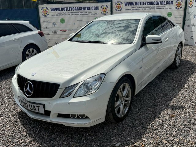 Mercedes-Benz E Class 3.0 E350 Cdi V6 Blueefficiency Se Coupe YD10UAT White #6