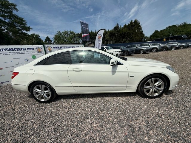 Mercedes-Benz E Class 3.0 E350 Cdi V6 Blueefficiency Se Coupe YD10UAT White #3