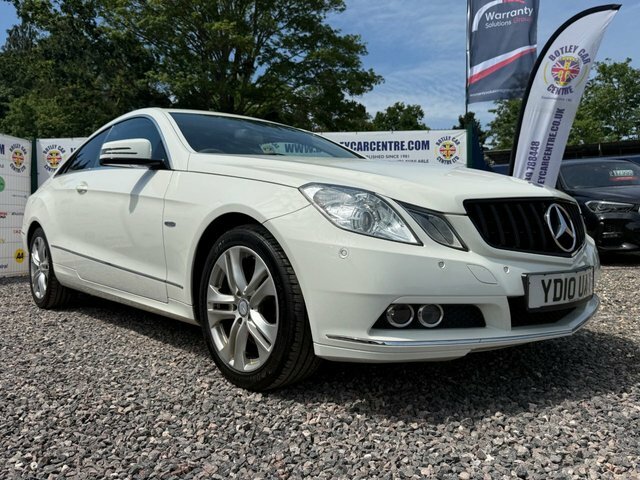 Mercedes-Benz E Class 3.0 E350 Cdi V6 Blueefficiency Se Coupe YD10UAT White #2