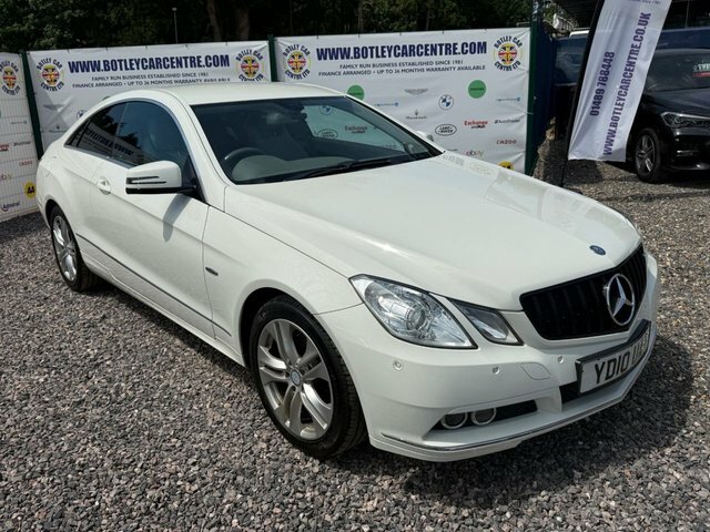 Mercedes-Benz E Class 3.0 E350 Cdi V6 Blueefficiency Se Coupe White