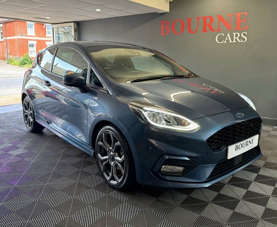 Ford Fiesta 1L St-line Blue