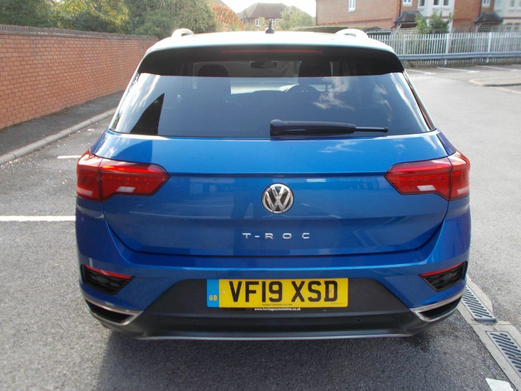 Volkswagen T-Roc Volkswagen T-roc 1.0 Tsi Gpf Design Suv Blue #6