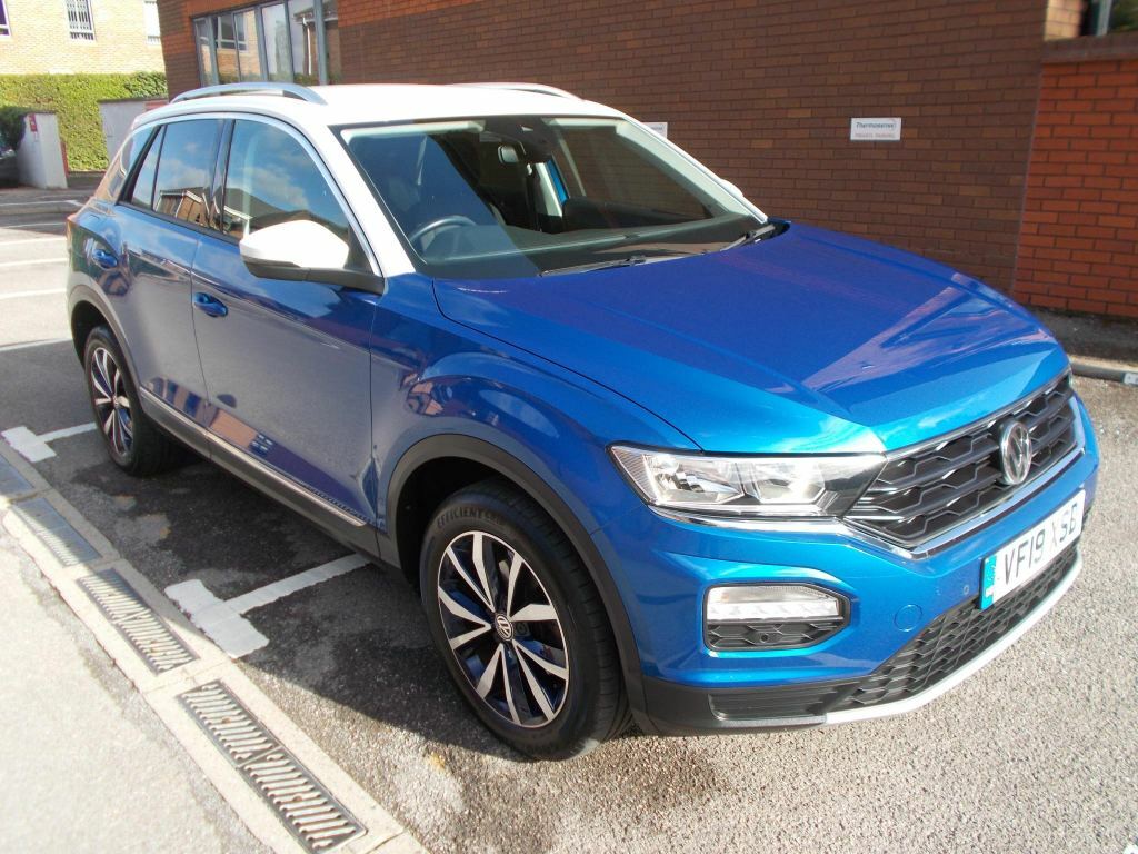 Volkswagen T-Roc Volkswagen T-roc 1.0 Tsi Gpf Design Suv Blue #2