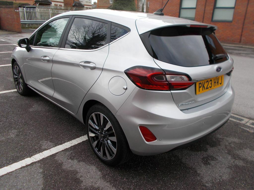 Ford Fiesta Ford Fiesta Titanium X 1.0L Ecoboost 100Ps PK23HVJ Silver #2