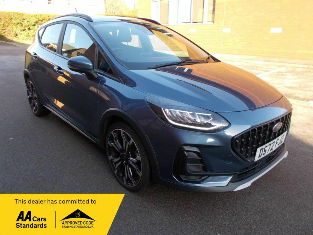 Ford Fiesta Ford Fiesta Active X 1.0L Ecoboost 125Ps Mh Blue