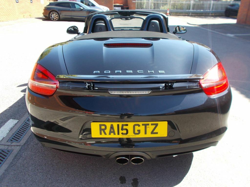 Porsche Boxster Porsche Boxster 2.7 981 Black Edition Convertible Black #6