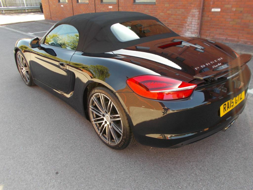 Porsche Boxster Porsche Boxster 2.7 981 Black Edition Convertible Black #4