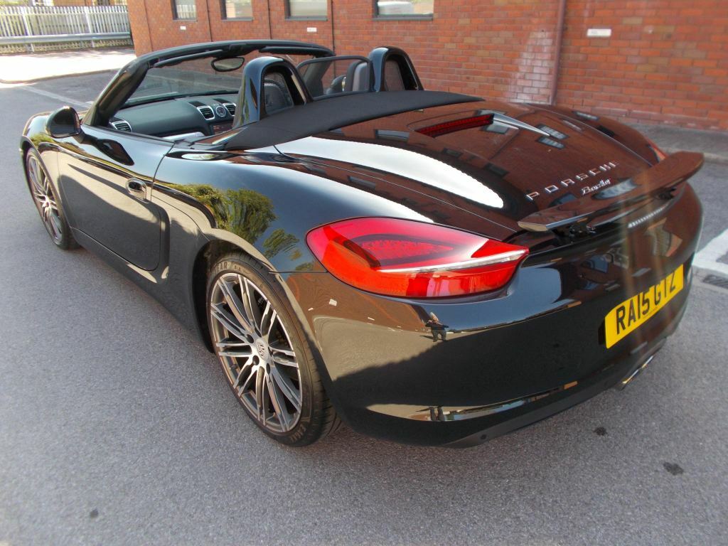 Porsche Boxster Porsche Boxster 2.7 981 Black Edition Convertible Black #3