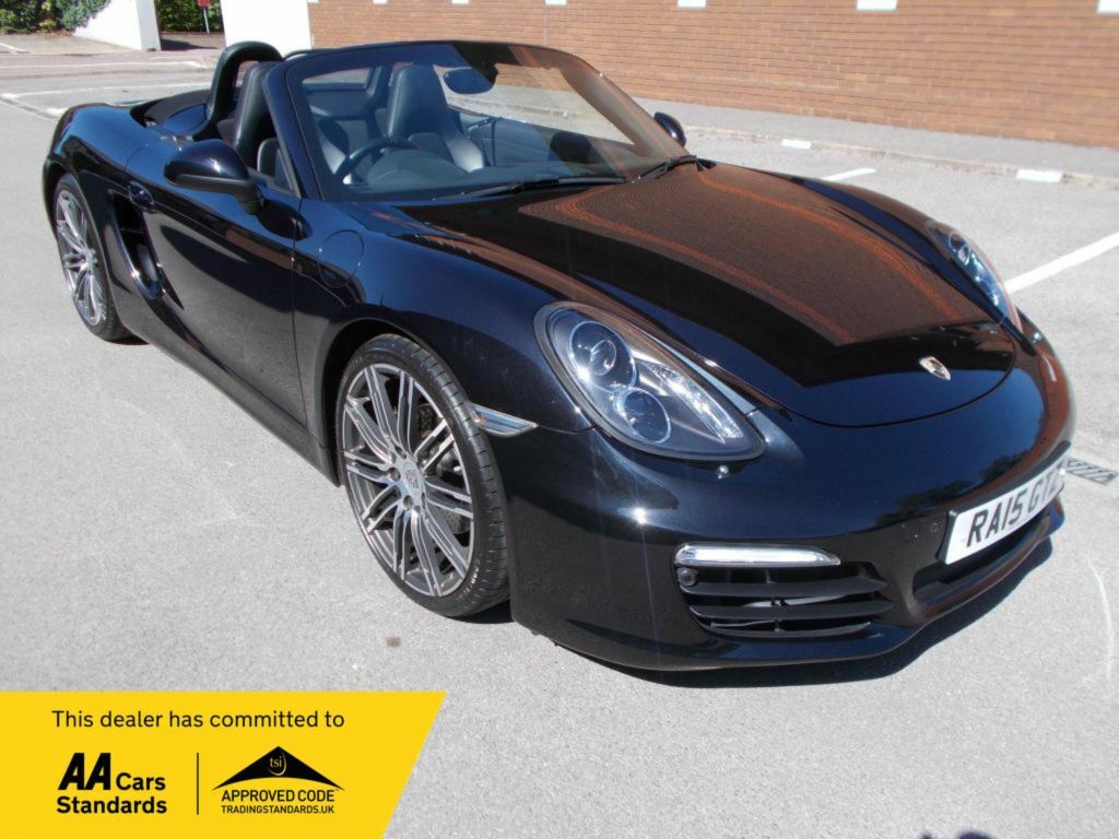 Porsche Boxster Porsche Boxster 2.7 981 Black Edition Convertible Black