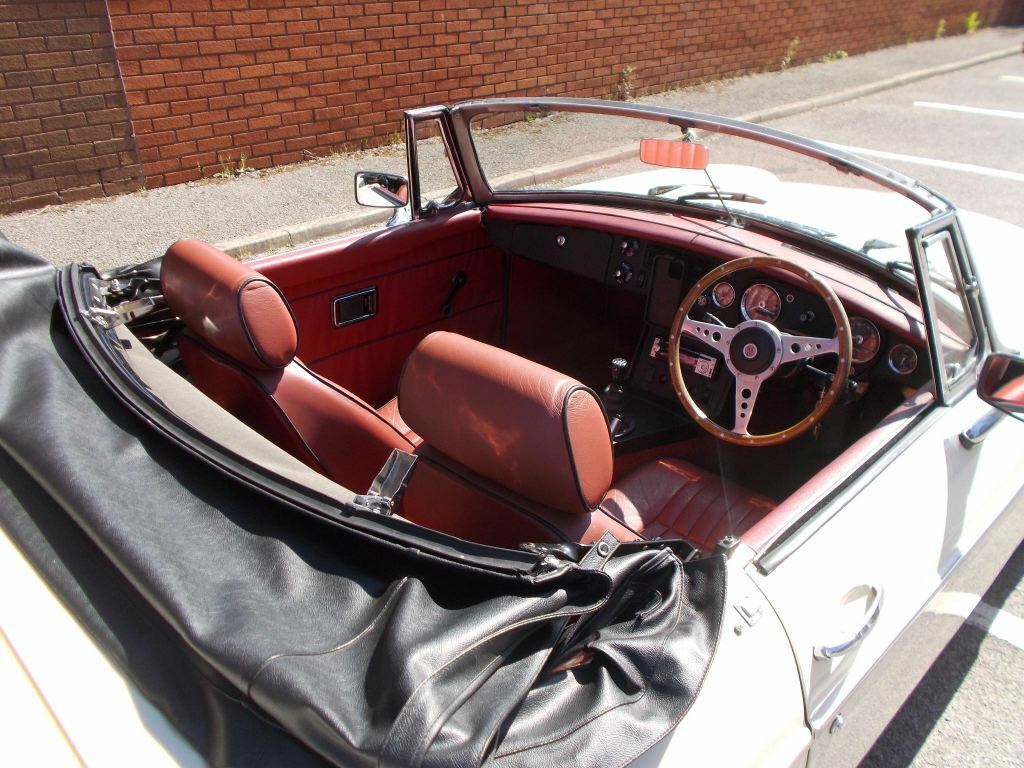 MG MGB GT Mg Mgb Gt 1.8 Roadster 2-Dr White #5