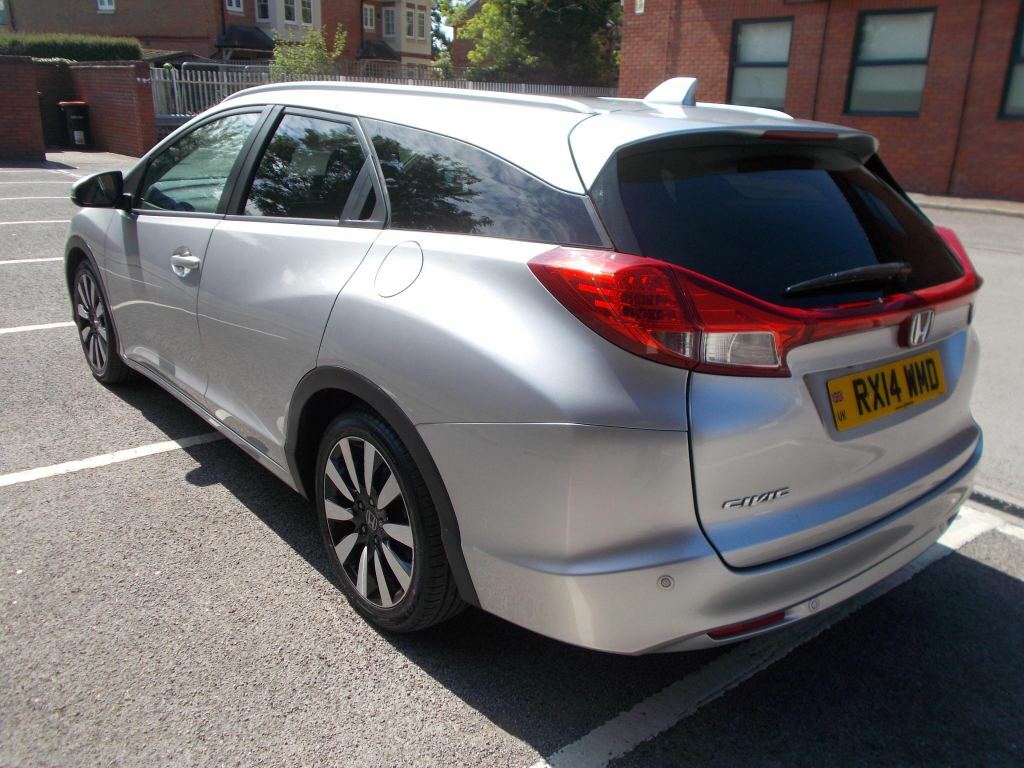 Honda Civic Honda Civic 1.8 I-vtec Sr Tourer Silver #4