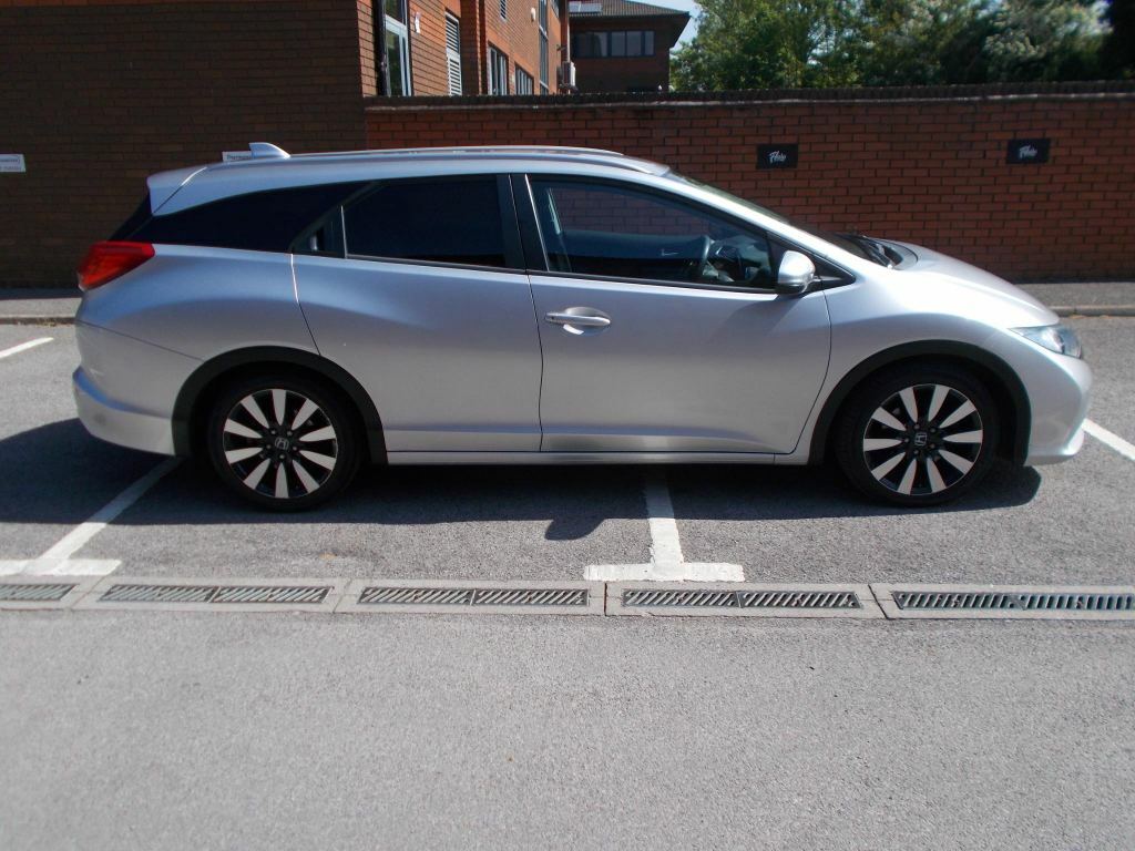 Honda Civic Honda Civic 1.8 I-vtec Sr Tourer Silver #3