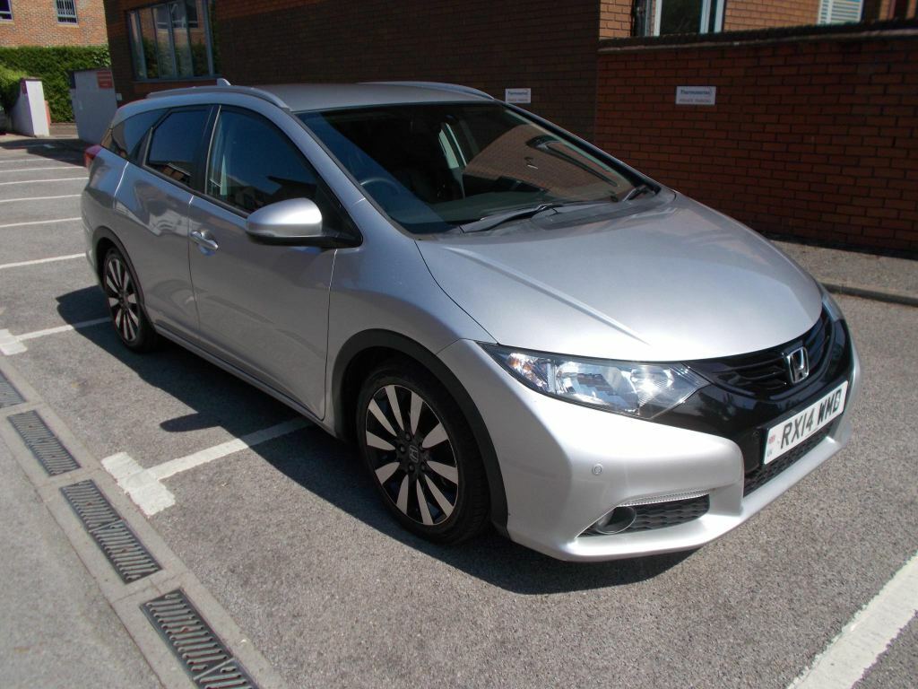 Honda Civic Honda Civic 1.8 I-vtec Sr Tourer Silver #2