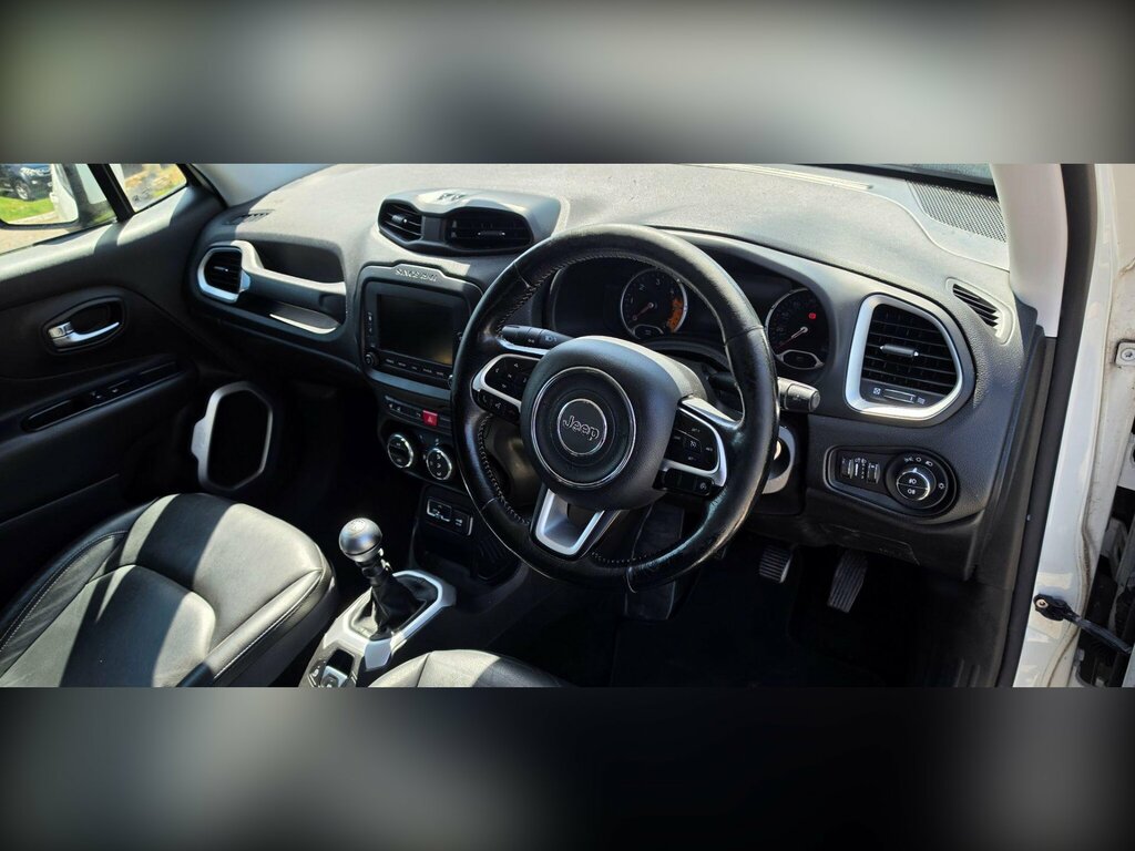Jeep Renegade 1.6 Multijetii Limited Euro 5 Ss WP65BJE White #4
