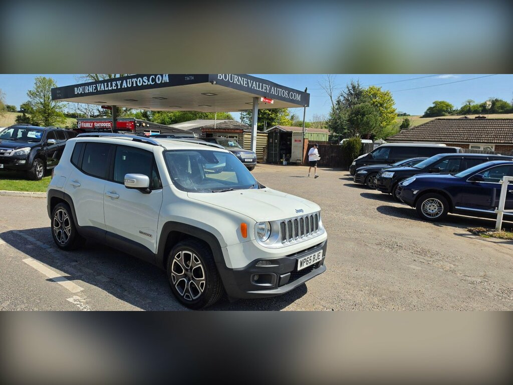Jeep Renegade 1.6 Multijetii Limited Euro 5 Ss White