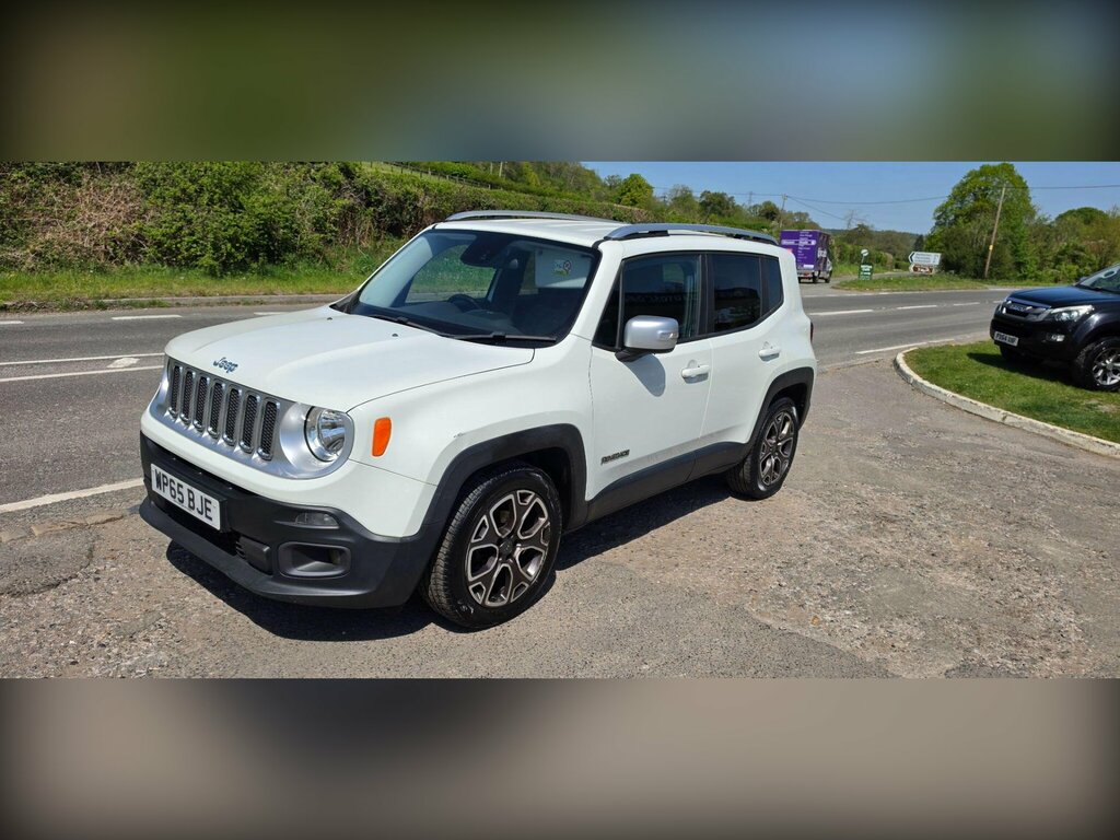 Jeep Renegade 1.6 Multijetii Limited Euro 5 Ss WP65BJE White #2