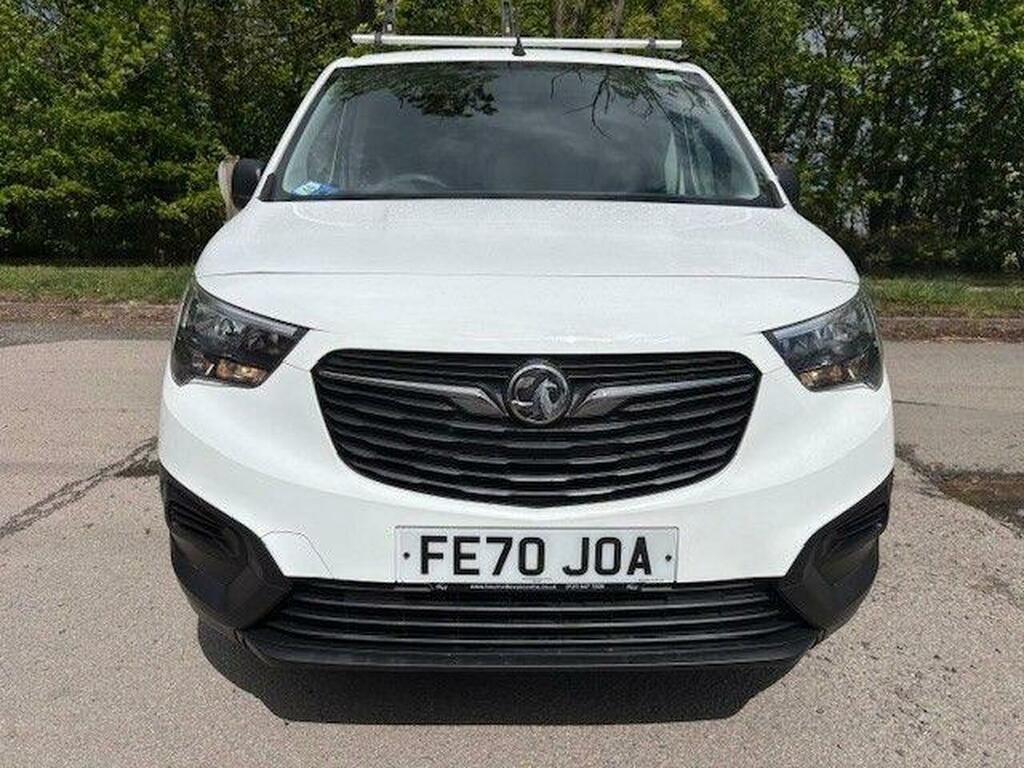 Vauxhall Combo 1.5 Turbo D 2000 Edition L1 H1 Euro 6 Ss FE70JOA White #2