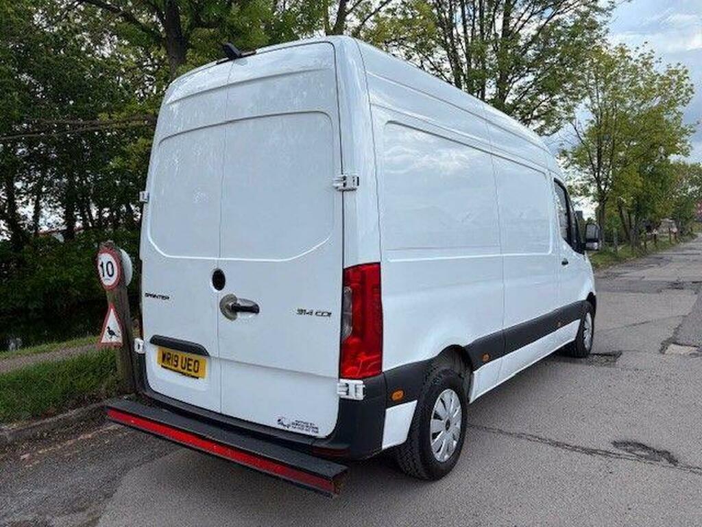 Mercedes-Benz Sprinter 2.1 314 Cdi Fwd L2 H2 Euro 6 WR19UEO White #6