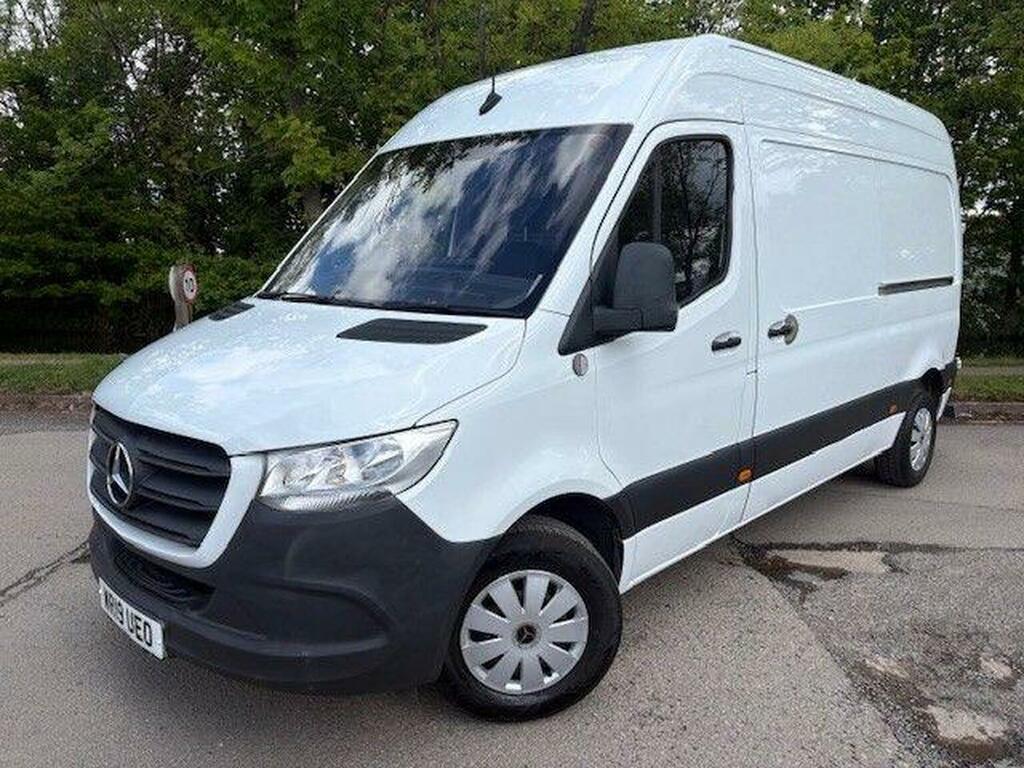 Mercedes-Benz Sprinter 2.1 314 Cdi Fwd L2 H2 Euro 6 WR19UEO White #3