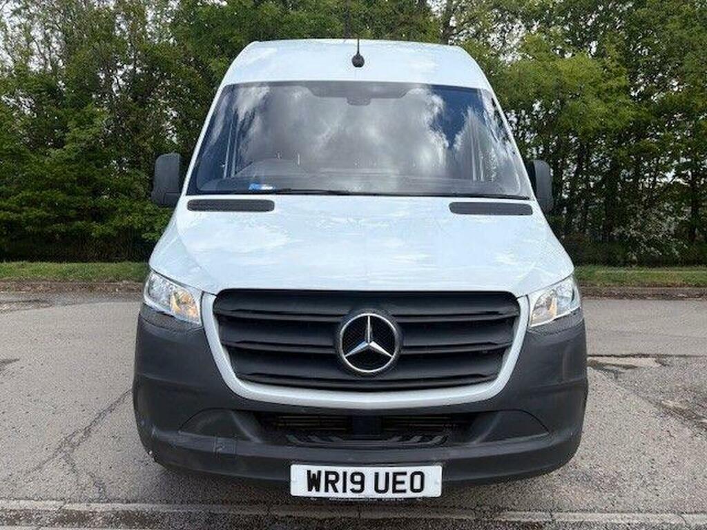 Mercedes-Benz Sprinter 2.1 314 Cdi Fwd L2 H2 Euro 6 WR19UEO White #2