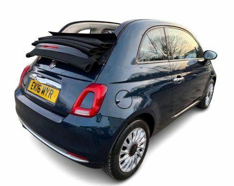 Fiat 500C 0.9 500 C EK16MYR Blue #4