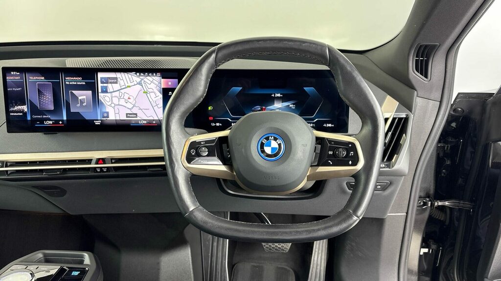 BMW iX Xdrive50 M Sport AO23KPA Blue #5