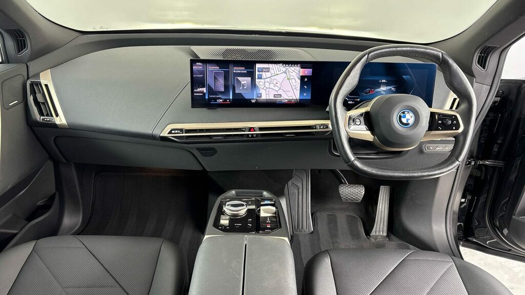 BMW iX Xdrive50 M Sport AO23KPA Blue #4