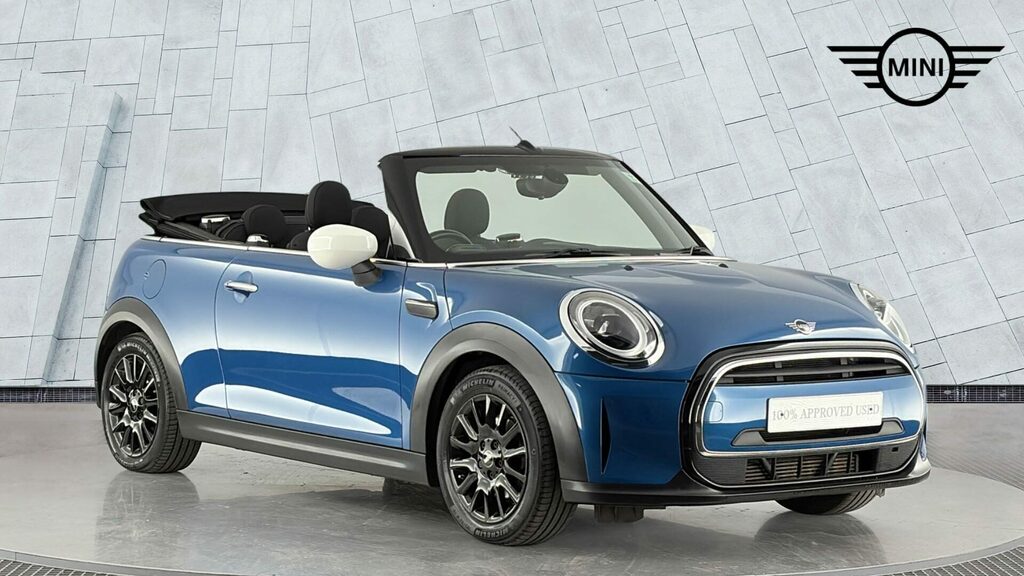 Mini Convertible Convertible Blue