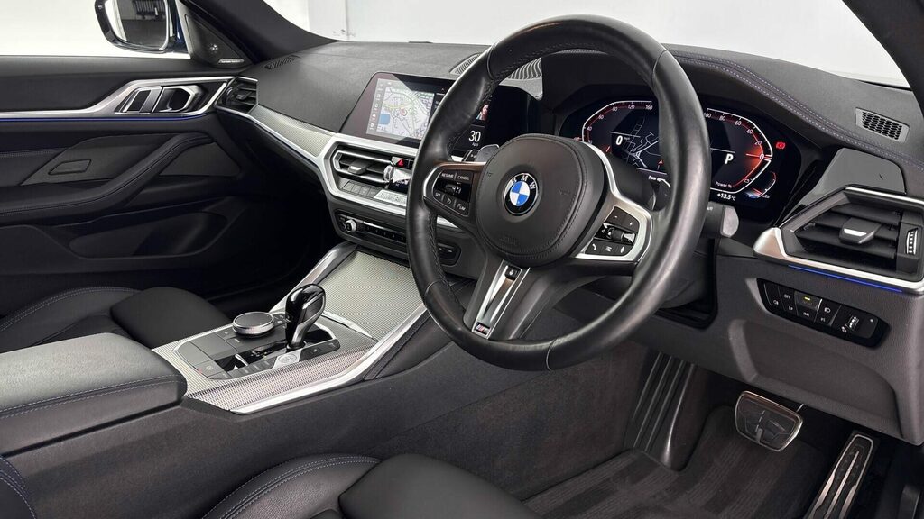 BMW 4 Series Coupe PE23ZJV Blue #6