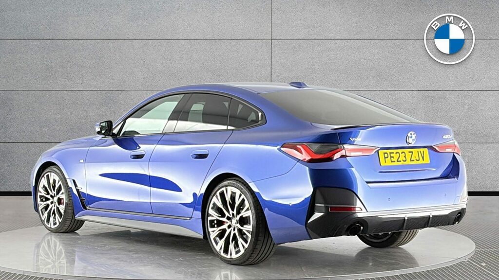 BMW 4 Series Coupe PE23ZJV Blue #2