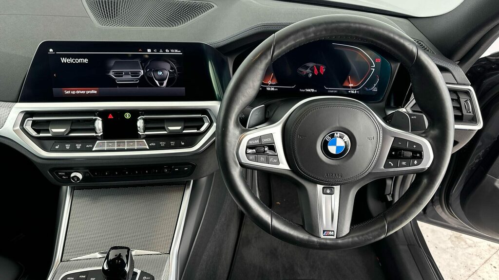 BMW 3 Series Saloon YA22OYR Grey #5