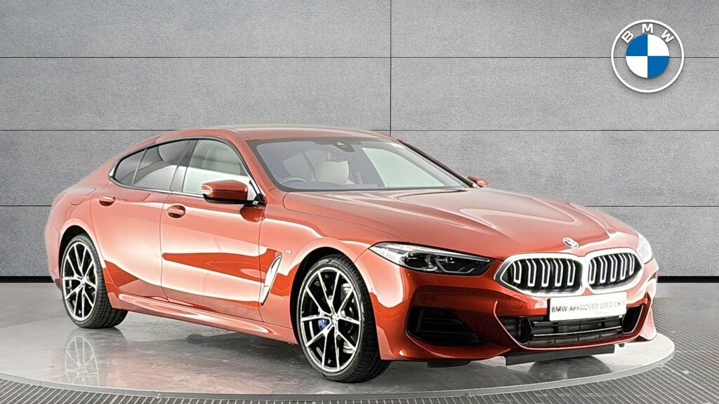 BMW 8 Series Coupe Orange
