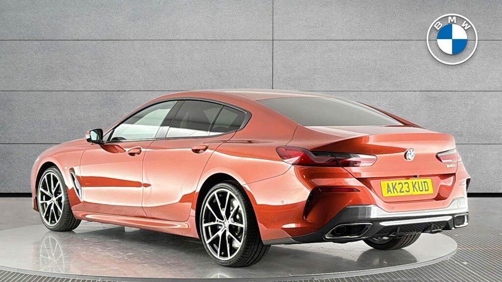 BMW 8 Series Coupe AK23KUD Orange #2