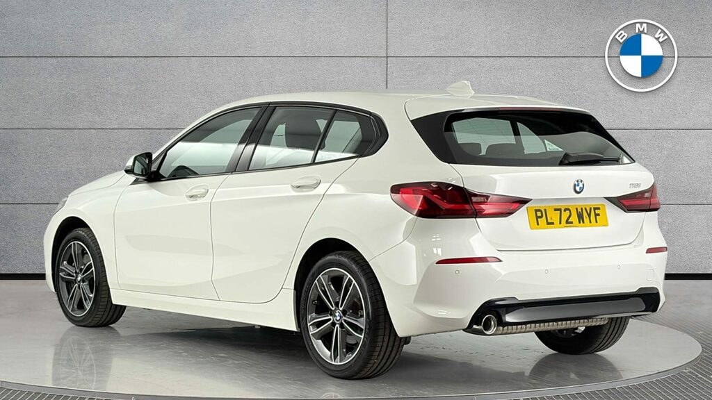 BMW 1 Series Sports PL72WYF White #2