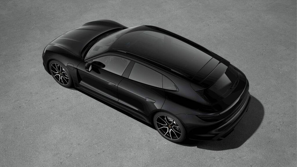 Porsche Taycan Electric Black #4