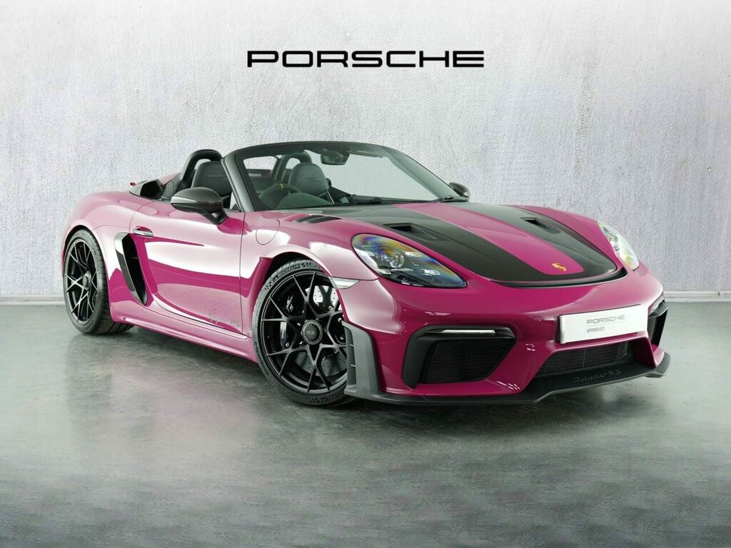 Porsche 718 Petrol Pink